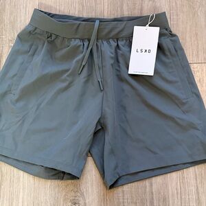 LSKD Men's Performance Shorts - Slate